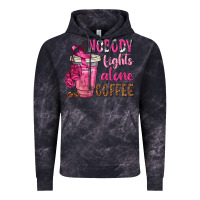 Cloud Black Nobody Fights Alone Coffee Vintage Hoodie - texasbilliewilder