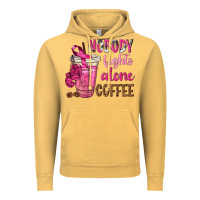Vintage Mustard Nobody Fights Alone Coffee Vintage Hoodie - texasbilliewilder