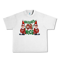 Lunar Rock Naughty or nice christmas elfs Urban Heavy Tee - FaDigitalArtStudio