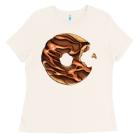 Bone chocolate donut Ladies Tee - AdoDesignShop