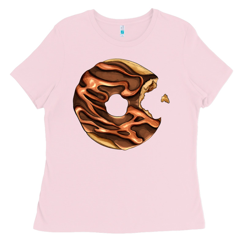 Chocolate Donut Ladies Tee by AdoDesignShop | Teevron