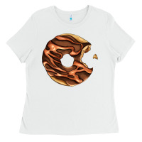 White chocolate donut Ladies Tee - AdoDesignShop