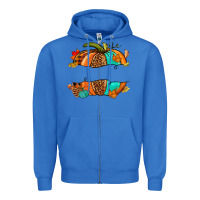 True Royal custom pumpkin name Zipper Hoodie - NancyCooperArtShop