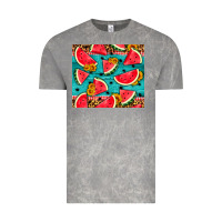 Cloud Rock watermelon and sunflowers Vintage Tee - HRA Design Shop