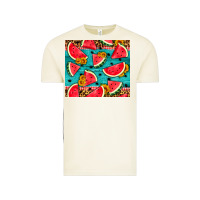 Vintage Arctic watermelon and sunflowers Vintage Tee - HRA Design Shop