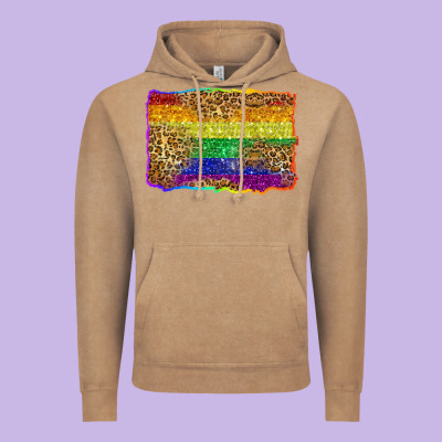 Pride Background Vintage Hoodie Designed By Zillion Design Studio