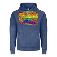 Vintage Denim pride background Vintage Hoodie - Zillion Design Studio