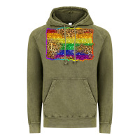 Vintage Olive pride background Vintage Hoodie - Zillion Design Studio