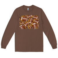Chestnut american football background Long Sleeve Tee - JahusDesignShop