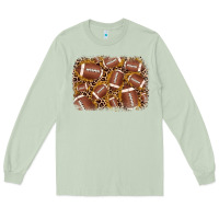 Matcha american football background Long Sleeve Tee - JahusDesignShop