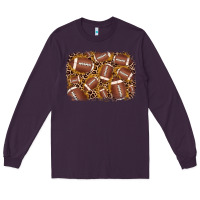 American Football Background Long Sleeve Tee | Teevron