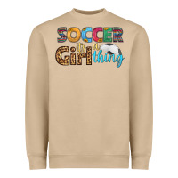 Mushroom soccer it's a girl thing Heavyweight Sweatshirt - HRA Design Shop