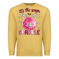 Antique Gold it's the season to sparkle Premium Sweatshirt - MaliasSmallBusiness