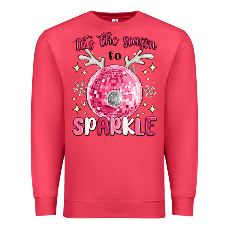 It's The Season To Sparkle Premium Sweatshirt by MaliasSmallBusiness | Teevron