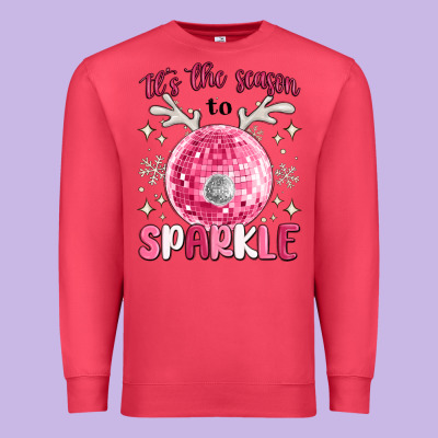 It's The Season To Sparkle Premium Sweatshirt Designed By Maliassmallbusiness