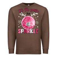 Chestnut it's the season to sparkle Premium Sweatshirt - MaliasSmallBusiness