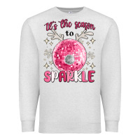 Oatmeal Heather it's the season to sparkle Premium Sweatshirt - MaliasSmallBusiness