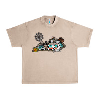 French Oak ky yall western Urban Heavy Tee - CowhideDigitalArt