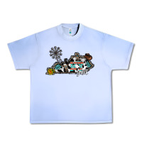 Grape Ice ky yall western Urban Heavy Tee - CowhideDigitalArt