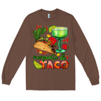 Chestnut margarita and taco Long Sleeve Tee - AdoDesignShop