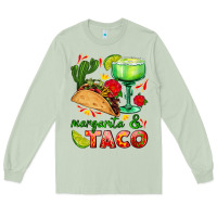 Matcha margarita and taco Long Sleeve Tee - AdoDesignShop