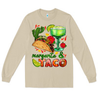 Mushroom margarita and taco Long Sleeve Tee - AdoDesignShop
