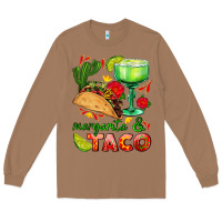 Toasted Coconut margarita and taco Long Sleeve Tee - AdoDesignShop