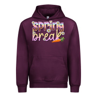 Mauve Wine Spring break Urban Hoodie - NancyCooperArtShop