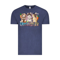 Vintage Denim east hustler Vintage Tee - RacoonDesign