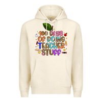 Tofu 100 days of doing teacher stuff Premium Hoodie - Artiststas