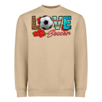 Mushroom love soccer Heavyweight Sweatshirt - HRA Design Shop