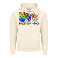 Vintage Artic peace love rock Vintage Hoodie - Zillion Design Studio