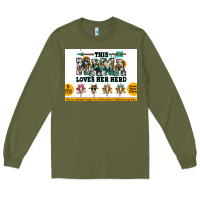Army Green This mama  loves her herd goats Long Sleeve Tee - Jasminsmagicworld