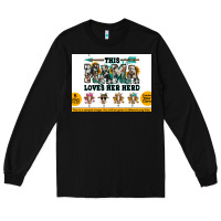 Black This mama  loves her herd goats Long Sleeve Tee - Jasminsmagicworld