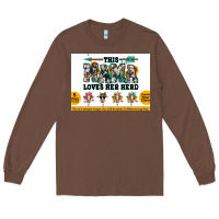 Chestnut This mama  loves her herd goats Long Sleeve Tee - Jasminsmagicworld