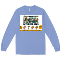 Colony Blue This mama  loves her herd goats Long Sleeve Tee - Jasminsmagicworld