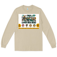 Mushroom This mama  loves her herd goats Long Sleeve Tee - Jasminsmagicworld