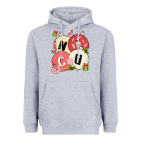 Heather Grey nicu nurse christmas Heavyweight Hoodie - MaliasSmallBusiness