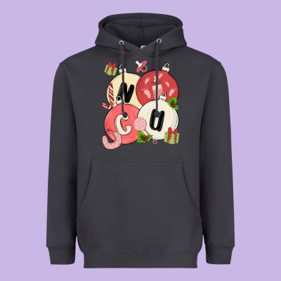 Nicu Nurse Christmas Heavyweight Hoodie Designed By Maliassmallbusiness