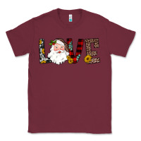 Burgundy love santa Classic Tee - JahusDesignShop