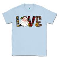 Dusty Blue love santa Classic Tee - JahusDesignShop