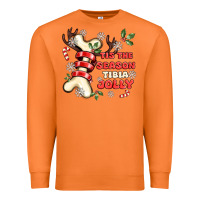 Carrot tis the season tıbıa jolly Premium Sweatshirt - MaliasSmallBusiness
