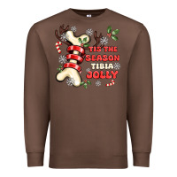Chestnut tis the season tıbıa jolly Premium Sweatshirt - MaliasSmallBusiness