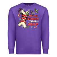 Purple tis the season tıbıa jolly Premium Sweatshirt - MaliasSmallBusiness