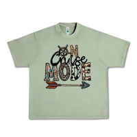 Oil Green on cruise mode Urban Heavy Tee - CowhideDigitalArt