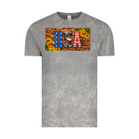 Cloud Rock usa sunflowers license plate Vintage Tee - HRA Design Shop