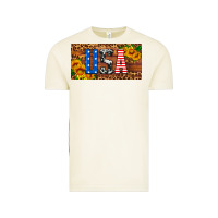 Vintage Arctic usa sunflowers license plate Vintage Tee - HRA Design Shop