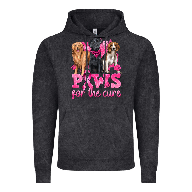 Paws For The Cure Vintage Hoodie by texasbilliewilder | Teevron