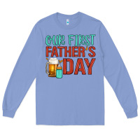 Colony Blue our first father's day Long Sleeve Tee - Artiststas