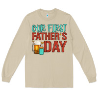 Mushroom our first father's day Long Sleeve Tee - Artiststas